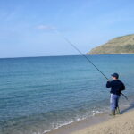 Assetto per il surfcasting diurno