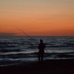 Assetto per il surfcasting notturno